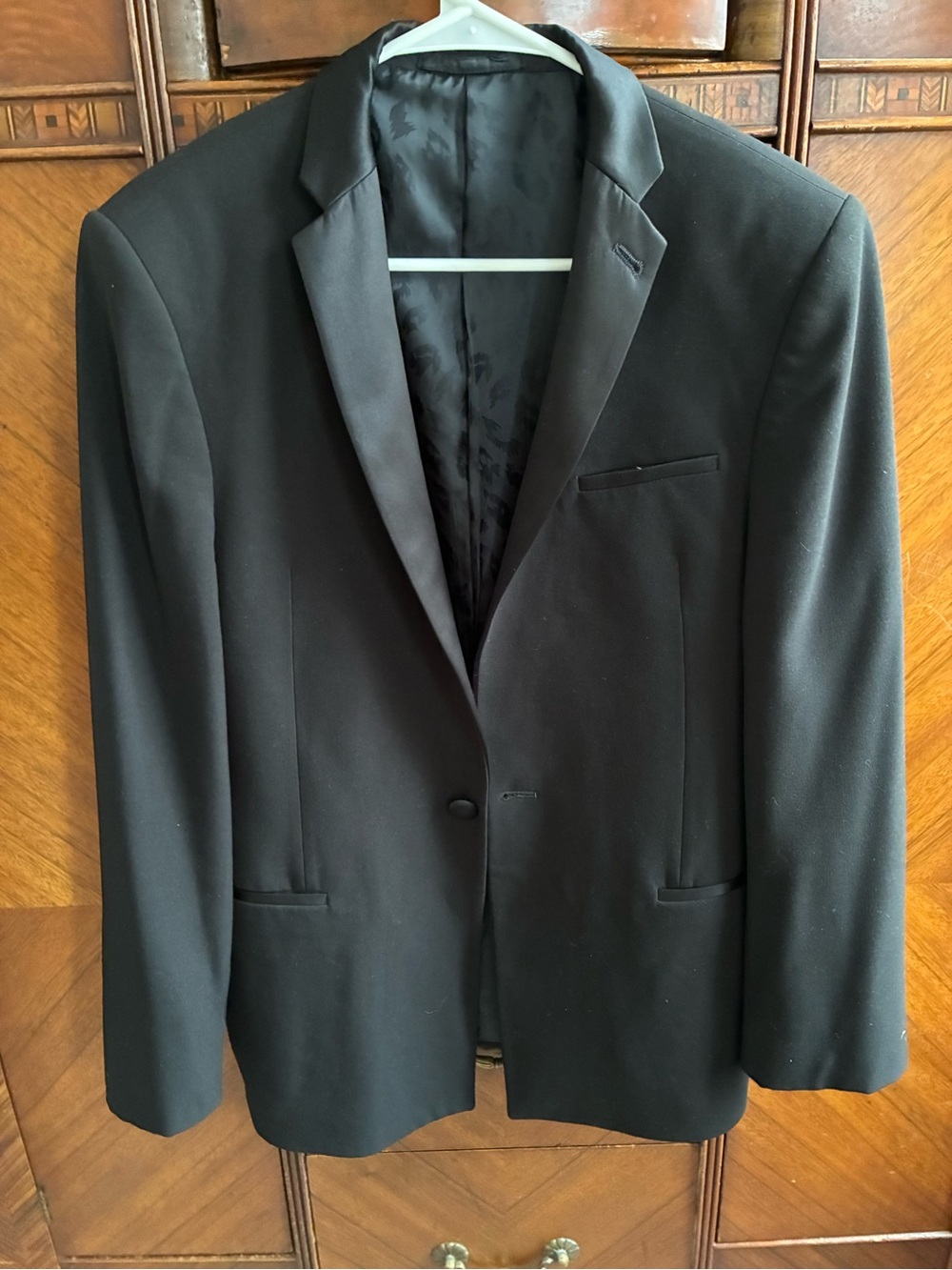 ASOS Black Single-Button Tuxedo Blazer